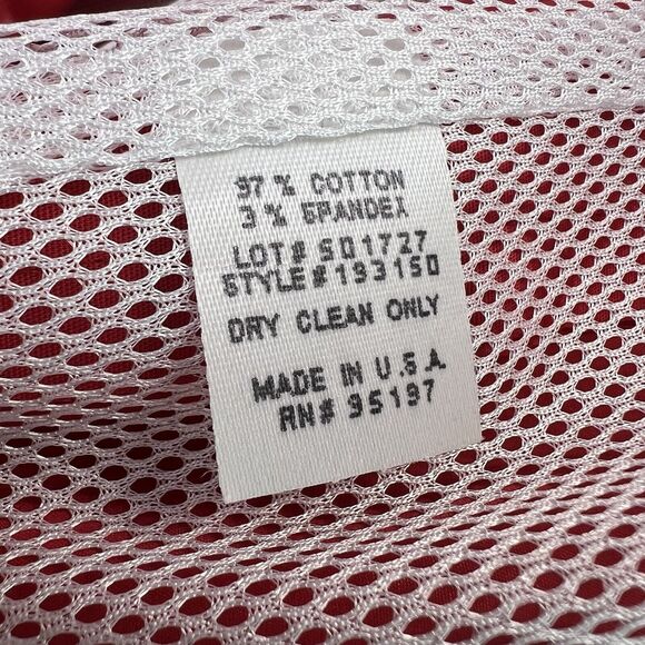 Vintage 1990s &Trousers Cranberry Rain Coat Size Large Futuristic Style USA - Picture 7 of 10